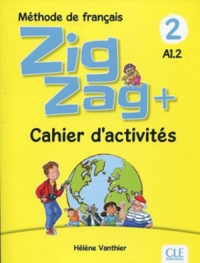 Zig Zag plus 2 A1.2, podręcznik + CD - Vanthier Helene