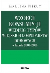 Wzorce konsumpcji według typów wiejskich gospodarstw domowych w latach 2004-2014 - Marlena Piekut