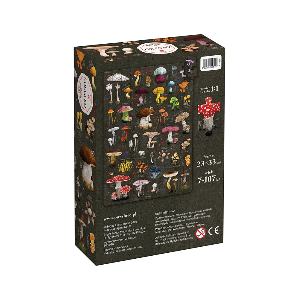Puzzlove CzuCzu: Grzyby 150 el.