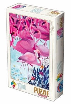 Puzzle 1000: Flamingi, Andrea Kurti