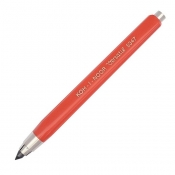 Ołówek automatyczny 5,6mm 12cm Versatil Kubuś 5347 - czerwony (68372)