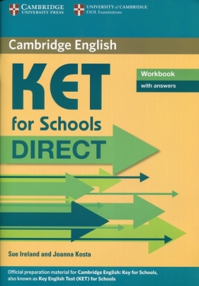 KET for Schools Direct Workbook with answers