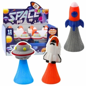 Skaczący statek kosmiczny 11cm MIX