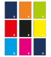 Kołozeszyt Interdruk A5/80 kartkowy w kratkę - UV One Color