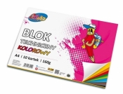 Blok techniczny A4 160g kolorowy 10 kartek
