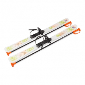 Narty dziecięce 90 cm z kijkami, 1 szt