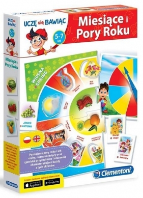Miesiące i pory roku Uczę się bawiąc 5-7 lat (60919)
