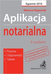 Aplikacja notarialna Egzamin 2016