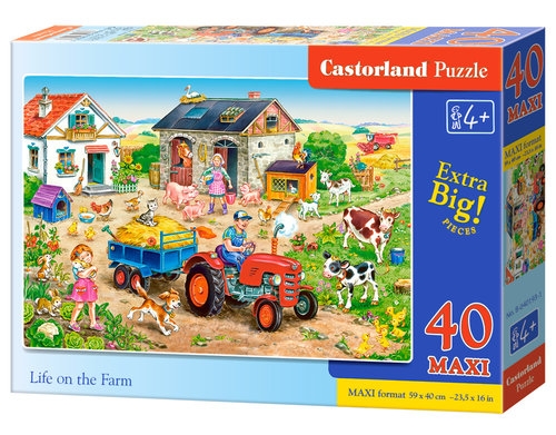 Puzzle Maxi Life on the Farm 40 (B-040193)