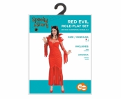 Strój dla dorosłych Czerwona Diablica rozm. S