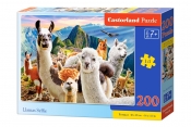 Puzzle Castorland 200 elementów - Llamas Selfie (B-222193)
