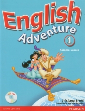 English Adventure 1 Książka ucznia z płytą DVD - Bogucka Mariola, Bruni Cristiana