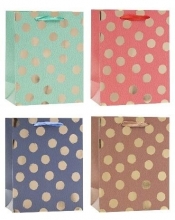 Torebka ozdobna 26x32x12cm mix ROZETTE