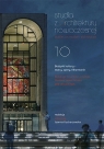  Studia z Architektury Nowoczesnej, tom 10Budynki kultury - teatry, opery,