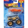 Hot Wheels Monster Trucks Pojazd 1:64 + auto JCG37