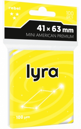 Koszulki na karty - Mini American Premium, 100 szt.