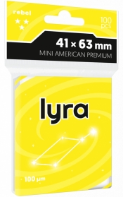 Koszulki na karty - Mini American Premium, 100 szt.