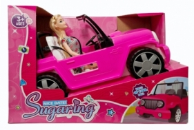 Akcesoria dla lalki auto z lalką