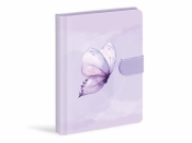 Notes na magnes Motyl 13x19cm 120 kartek linia