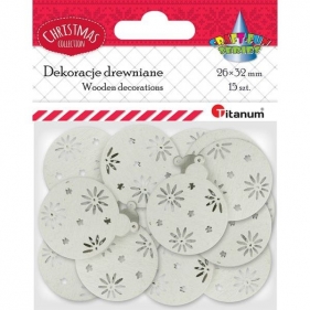 Dekoracje drewniane bombki (417645)
