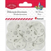 Dekoracje drewniane bombki (417645)