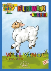 Kolorowanki wielkanocne z naklejkami