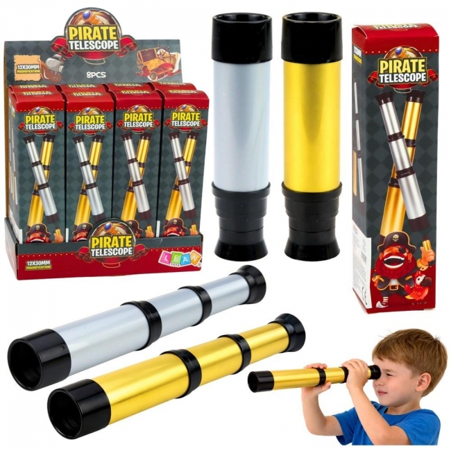 Teleskop piracki regulowany 12x30mm MIX