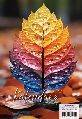 Kalendarz 2026 biurkowy A5, 1 szt