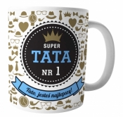 Kubek TATA - Super tata nr 1 (Q 707)