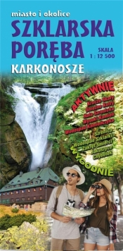 Mapa - Szklarska Poręba i okolice 1:12 500 - Opracowanie zbiorowe