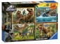Ravensburger, Puzzle 4x100: Jurassic World (5619)