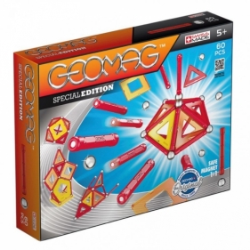 Geomag Special Edution - panele czerwone - 60 elementów (00819)