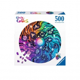 Ravensburger, Puzzle 500: Paleta kolorów. Astronomia (12000819)