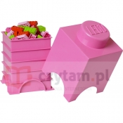 LEGO Pojemnik 1 Różowy (40011739)