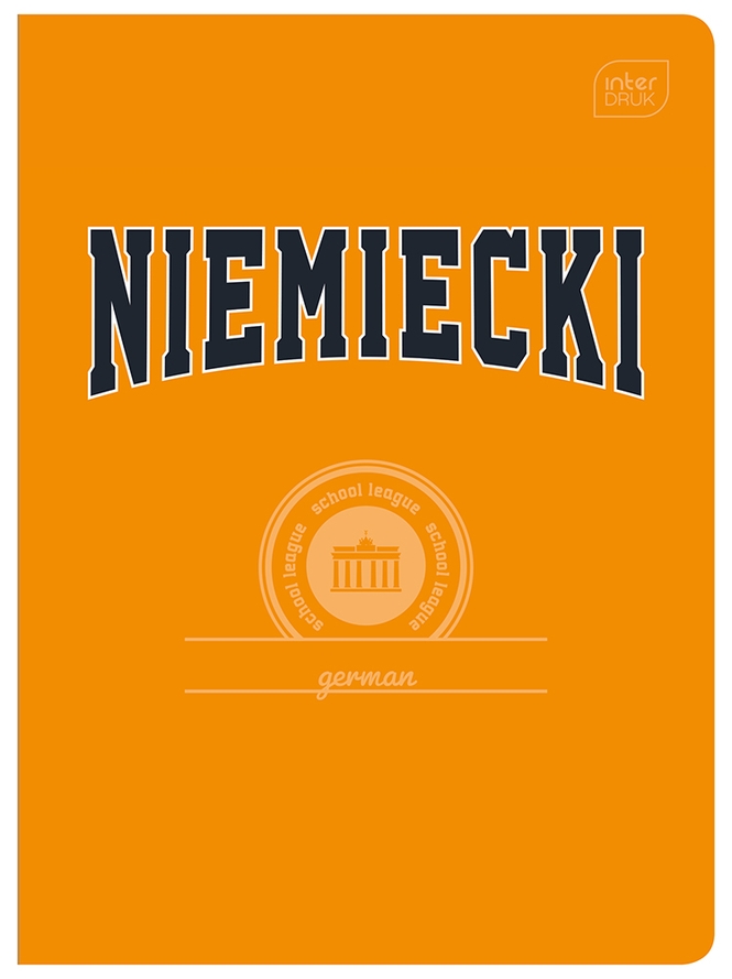 <img src='https://webimage.pl/pics/195/0/d5902277230195.png' style='height:440px' /> Zeszyt A5/60k kratka Hybrid FSC - Niemiecki, 1 szt