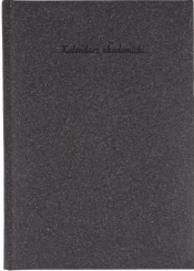 Kalendarz akademicki A5 2020/2021 Natura - Czarny