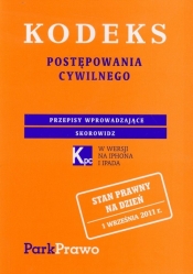 Kodeks postępowania cywilnego (Uszkodzona okładka)