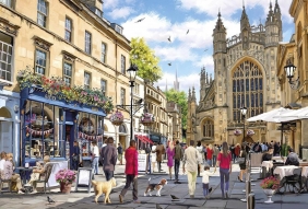 Gibsons, Puzzle 500: Bath, Somerset - Anglia (G3119) - Richard Macneil