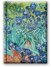 Kalendarz 2020 Dzienny B6 Soft Irysy 41DS-04