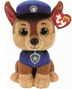 Maskotka Beanie Babies Psi Patrol - Chase 24 cm (96319)