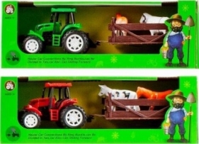 Traktor z akcesoriami