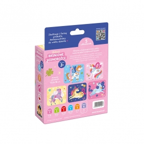 Puzzle - Baśniowe jednorożce