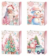 Torebka prezentowa M Boże Narodzenie platera mix