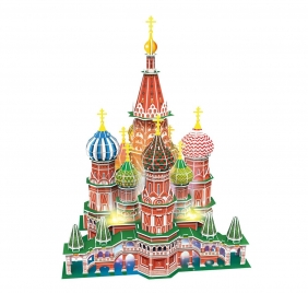 Puzzle LED 3D: Katedra Św. Bazylego (306-L519H)