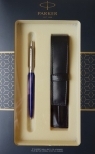 Zestaw upominkowy Parker: Długopis Parker Jotter Niebieski Royal CT + Etui Pagani (S0825190)