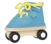 HAPE Sznurowane Rolki Niebieskie (E1020)