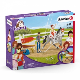 Schleich Horse Club: Zestaw do woltyżerki Mii (42443)