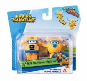 Super Wings 2-pak figurek transf. Donnie & Poppa