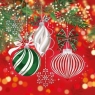 Karnet KW Boże Narodzenie - Christmas Ornaments