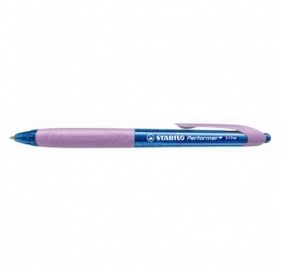 Długopis Stabilo performer+ x-fine niebieski 10 sztuk